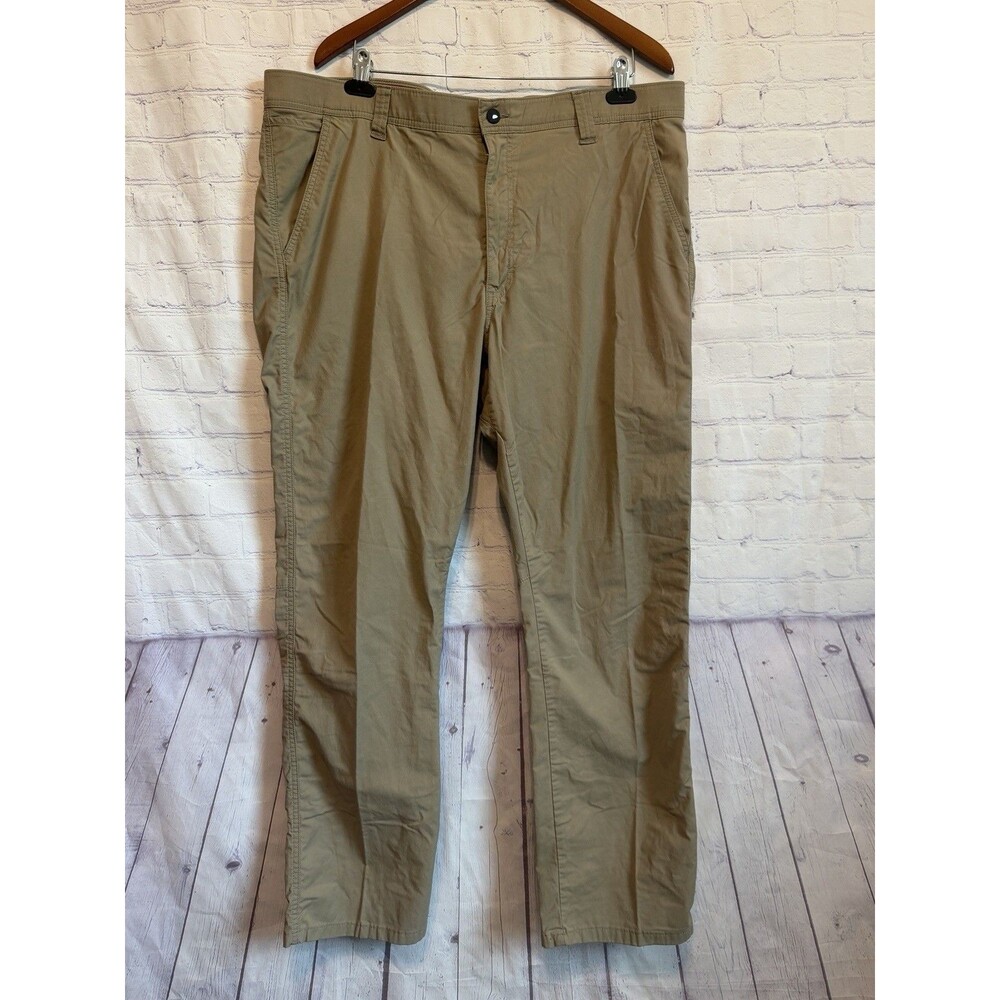 Wrangler ATG Pants Mens 40x32 All Terrain Gear Tan Outdoor Hiking Utility Khaki